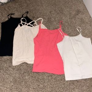 4 pack girls tanks